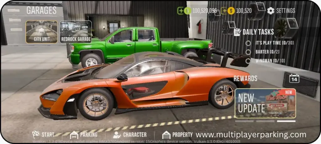 Car Parking Multiplayer 2 Mod APK cars