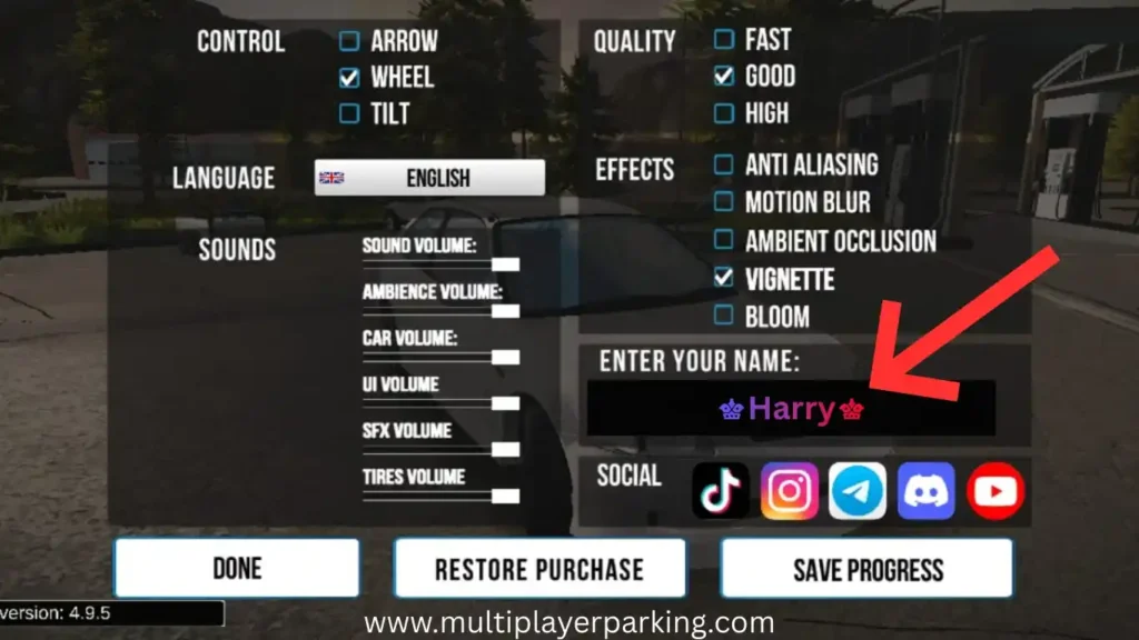 Car Parking Multiplayer Name Generator Tool