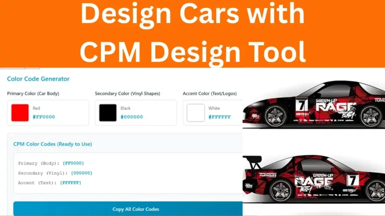 CPM Car Design Tools Feature Image