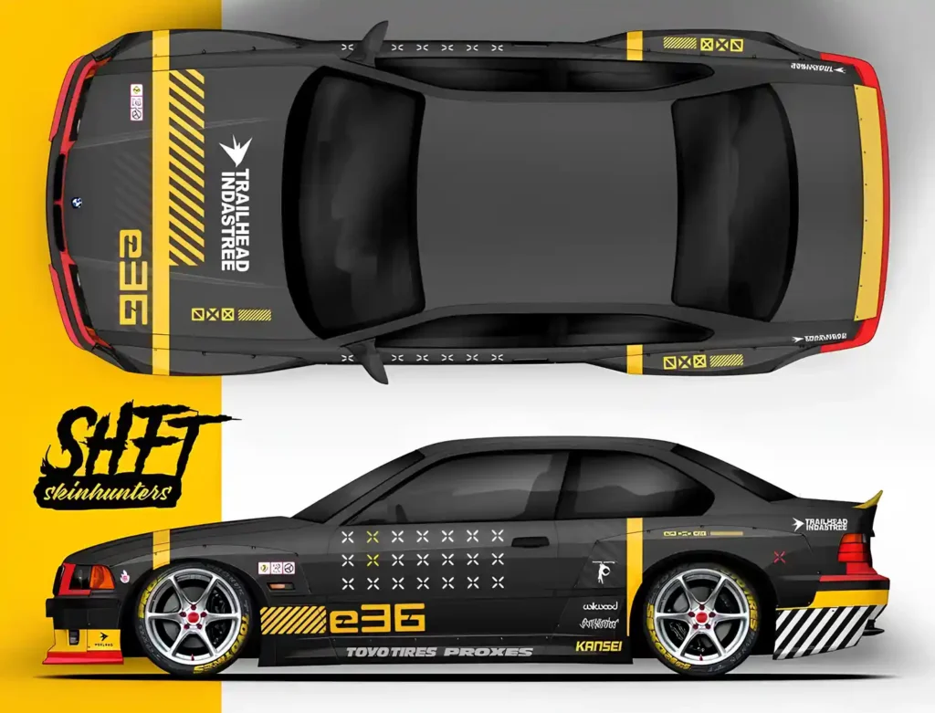BMW E36 Car parking Multiplayer Design Ideas
