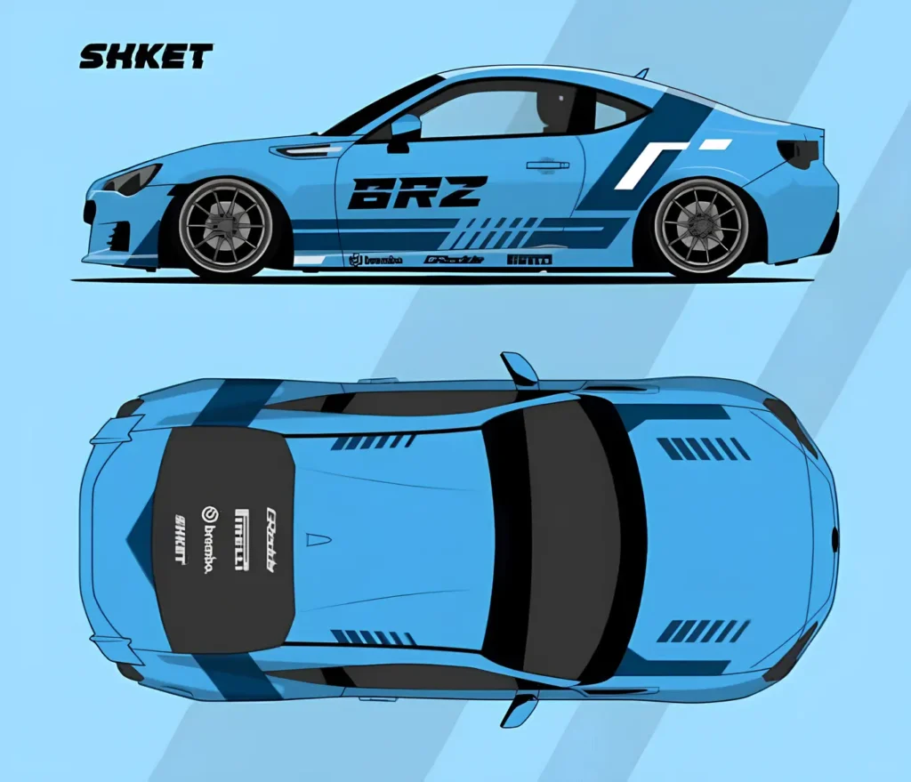 Subaru BRZ Car Parking Multiplayer Design Ideas