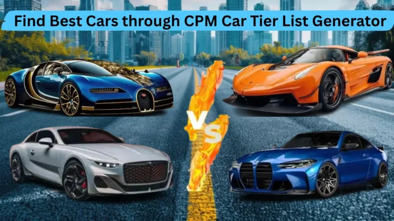 Car Tier List Generator Tool