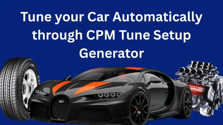 Car Parking Multiplayer Tune Setup Generator (Best Tune Settings) 4 Tuning Setup Generator Featured Image